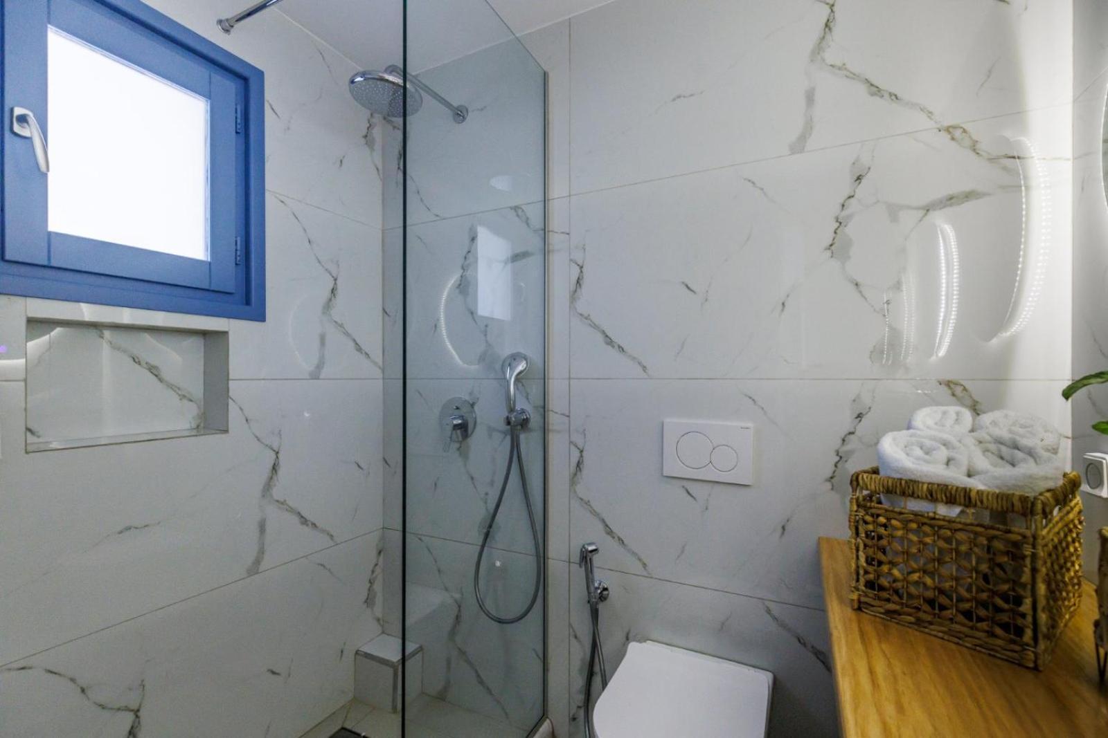 Limnonari Double Room Skopelos Town Bagian luar foto