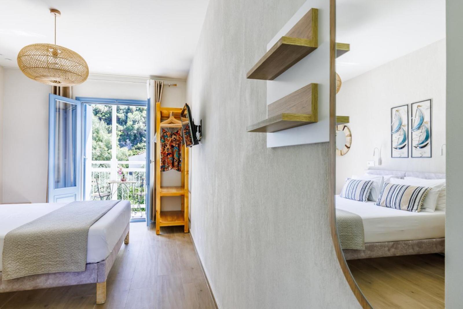 Limnonari Double Room Skopelos Town Bagian luar foto